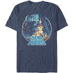 T-shirts bleus Star Wars Taille L look fashion pour homme 