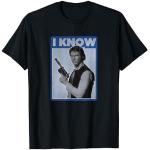 Star Wars Han Solo Iconic Unscripted I KNOW T-Shirt