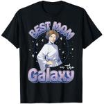 Star Wars La Fête des Mères Best Mom In Galaxy Princess Leia T-Shirt
