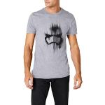 T-shirts gris en coton Star Wars Stormtrooper à capuche à manches courtes Taille L look fashion pour homme 