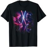 Star Wars Obi-Wan Kenobi Darth Vader Duel Painted T-Shirt