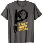 T-shirts gris Star Wars Princesse Leia Taille S look fashion pour homme 