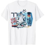 T-shirts blancs Star Wars R2D2 Taille S look fashion pour homme 