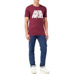 Star Wars Retro Logo T-Shirt, Rouge (Burgundy Blue), Large Homme