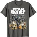T-shirts gris Star Wars Rogue One Taille S classiques pour homme 