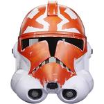 Casques orange Star Wars Ahsoka Tano look militaire en promo 