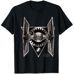 T-shirts noirs Star Wars TIE Taille S classiques pour homme 