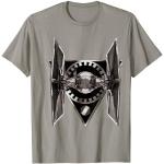 T-shirts gris Star Wars TIE Taille S classiques pour homme 