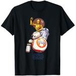 Star Wars The Rise Of Skywalker Droids Illustration T-Shirt