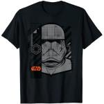 T-shirts noirs à manches courtes Star Wars L’Ascension de Skywalker à manches courtes Taille S classiques pour homme 