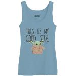 Star Wars « This is My Good Side » WOSWMANTK005 Débardeur Femme, Bleu, Taille M