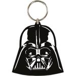 Porte-clés noirs en PVC Star Wars Dark Vador look fashion 