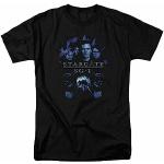 Stargate SG1 Stargate Command Mens T Shirt Sci-FI TV Alien Show Tee Black Size M