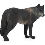 Figurines en plastique à motif loups 