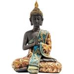 Statuettes en bronze en résine à motif Bouddha 