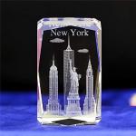 Accessoires de maison en cristal à motif Empire State Building 