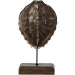 Accessoires de maison Paris Prix marron en résine à motif tortues modernes en promo 