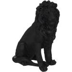 Statuette Lion , noir H51,5 cm