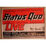 Status Quo - 70x100 Cm - Affiche / Poster