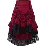 Vêtements d'automne Superdry rouges en dentelle Taille XXL steampunk pour femme 