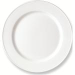 Assiettes en porcelaine Steelite blanches en porcelaine diamètre 23 cm 