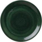 Vaisselle Steelite vert émeraude en porcelaine 