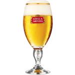 Verres à bière dorés Stella Artois en lot de 4 