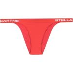 Bas de bikini de créateur Stella McCartney rouge corail pour femme en promo 