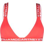 Hauts de bikini de créateur Stella McCartney rouge corail à strass pour femme en promo 