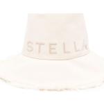 Chapeaux de créateur Stella McCartney blanc d'ivoire à motif animaux 59 cm Taille L pour femme 