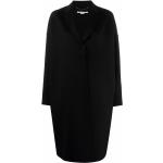 Stella McCartney manteau en laine à simple boutonnage - Noir