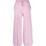 Pantalons taille élastique de créateur Stella McCartney roses à motif animaux éco-responsable Taille XL W44 pour femme en promo 