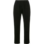 Pantalons de créateur Stella McCartney noirs en viscose avec ceinture éco-responsable Taille XS W42 L36 look fashion pour femme 