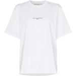 T-shirts de créateur Stella McCartney blancs en jersey éco-responsable à manches courtes à col rond Taille XS look fashion pour femme 