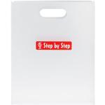 Step by Step Folder Box with Carrying Handle Trans