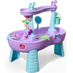 Rain Shower Splash Licornes Table d'eau avec 13 accessoires Table de jeu enfant a eau Table d'activité pour le jardin rose & violet - Violet - Step2