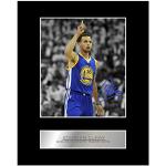 Stephen Curry Photo dédicacée encadrée Golden State Warriors