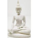 Jardins zen blancs en résine à motif Bouddha 