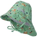 Chapeaux de pluie Sterntaler verts en jersey à motif animaux look fashion pour garçon de la boutique en ligne Amazon.fr 