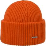 Bonnets d'hiver Stetson orange en laine en laine Tailles uniques pour femme 