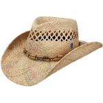 Chapeaux de paille Stetson en paille 61 cm Taille XL look fashion pour femme 