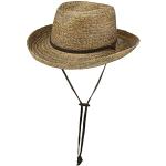 Chapeaux de paille Stetson en paille 57 cm look fashion pour homme 