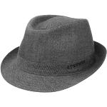 Chapeaux Fedora Stetson gris 53 cm look fashion pour femme 