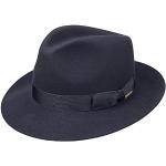 Chapeaux en feutre Stetson bleus en feutre 61 cm look fashion pour femme 