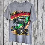 T-shirts à imprimés multicolores à motif voitures Taille S look vintage pour homme 