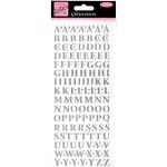 Stickers A-Z Glitterations avec majuscules d'Anita, Argent