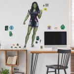 Stickers repositionnables - Marvel - She-Hulk - 52 cm x 128 cm