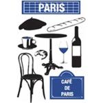 Décorations Paris Prix bleues à motif ville en promo 
