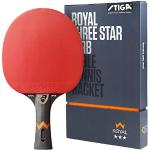 Raquettes de ping pong Stiga rouges en caoutchouc 