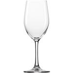 Verres à vin blanc en verre 